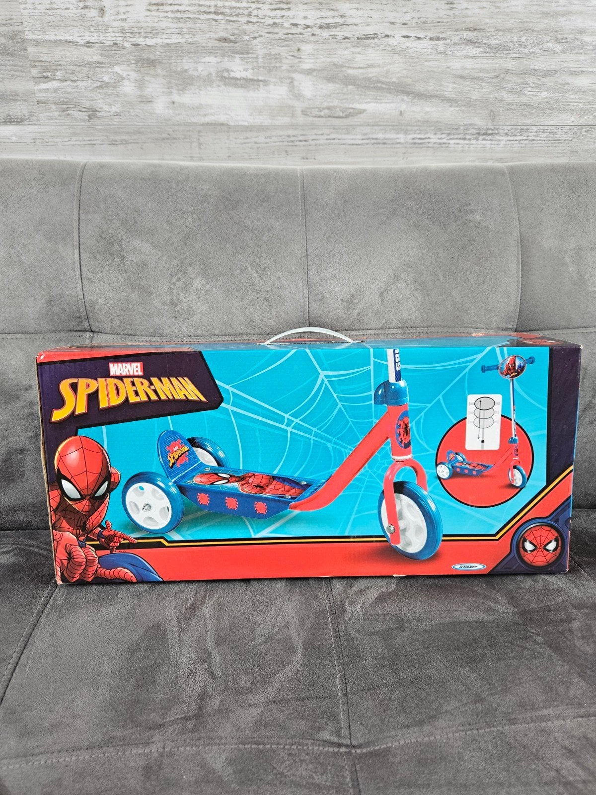 Spider-Man 3-wielstep - Nieuw in doos, Ophalen of Verzenden, Nieuw, Gewone step, Marvel