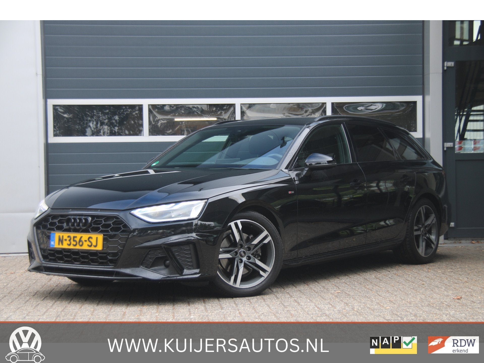 Audi A4 Avant 35 TFSI S-Line Competition | Black Optic | Vir, Auto's, Audi, Gebruikt, 4 cilinders, Zwart, Origineel Nederlands