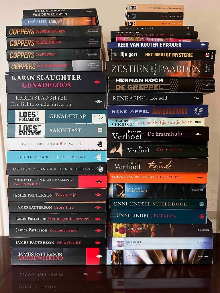 Thrillers, Ophalen, Zo goed als nieuw