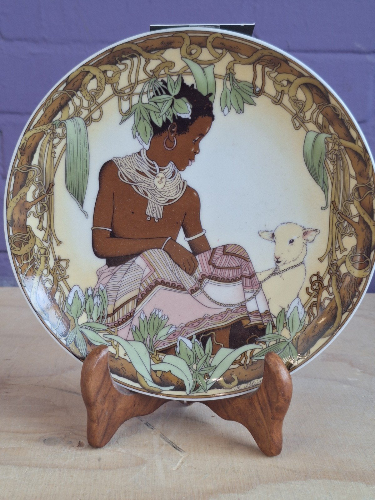 Villeroy & Boch Unicefbord Children of the world  Bord, Antiek en Kunst, Ophalen