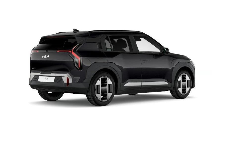 Kia EV3 Plus Advanced 81.4 kWh | Panoramaschuifdak | 19" vel, Auto's, Kia, 510 min, Zwart, Zwart, Nieuw