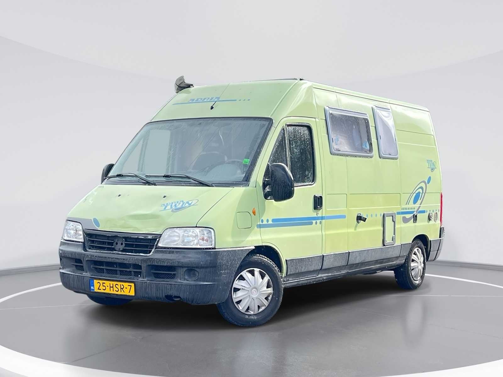 Fiat Adria Twin Mobil Camper | 25-HSR-7, Caravans en Kamperen, Bedrijf, Fiat, Handgeschakeld, Diesel