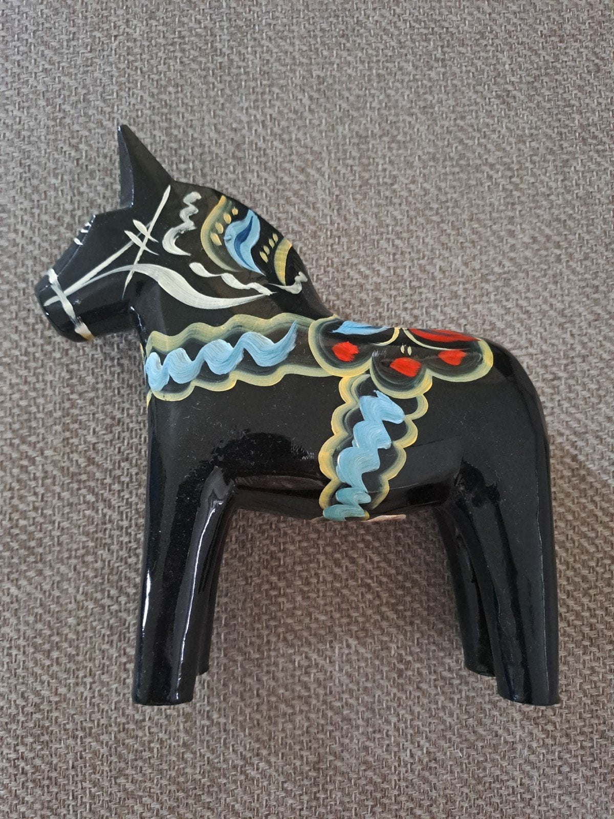 Dalapaard zwart, Antiek en Kunst, Kunst | Designobjecten, Ophalen of Verzenden