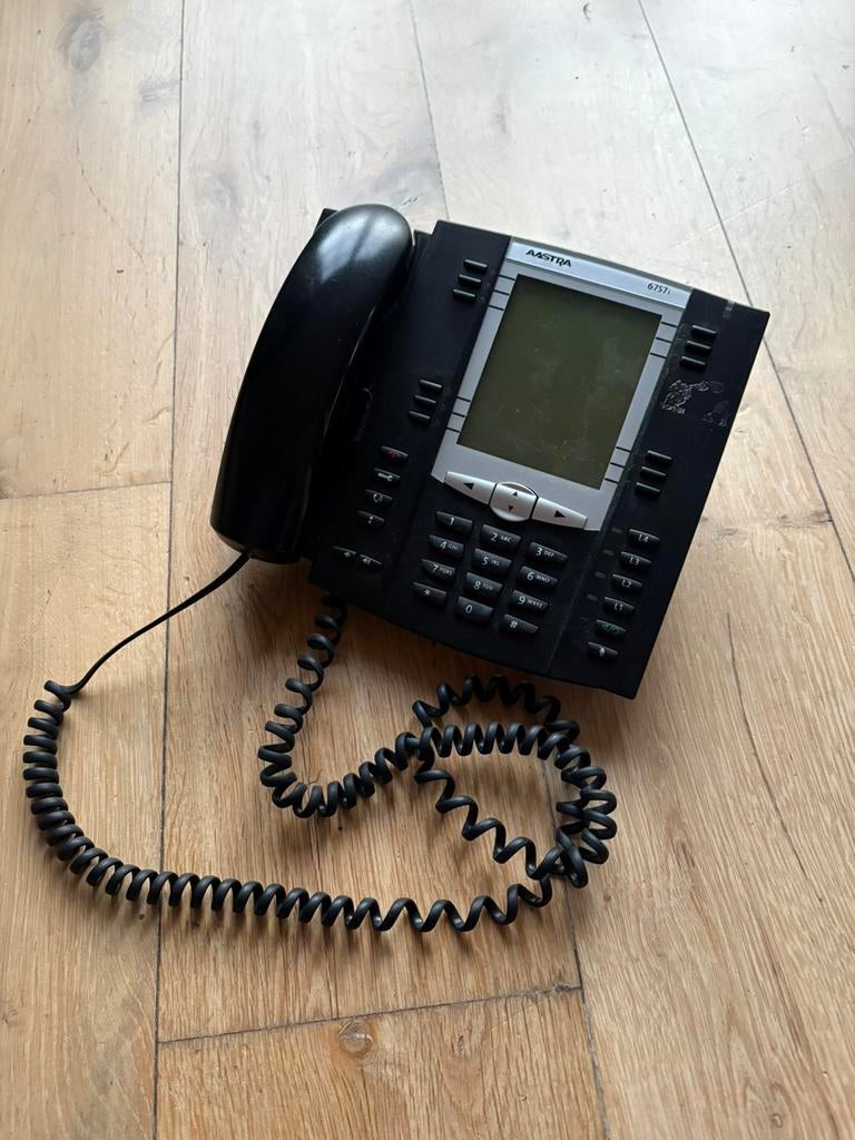 Aastra 6757i IP telefoon – professionele VoIP bureautelefoon, Ophalen of Verzenden, Zo goed als nieuw