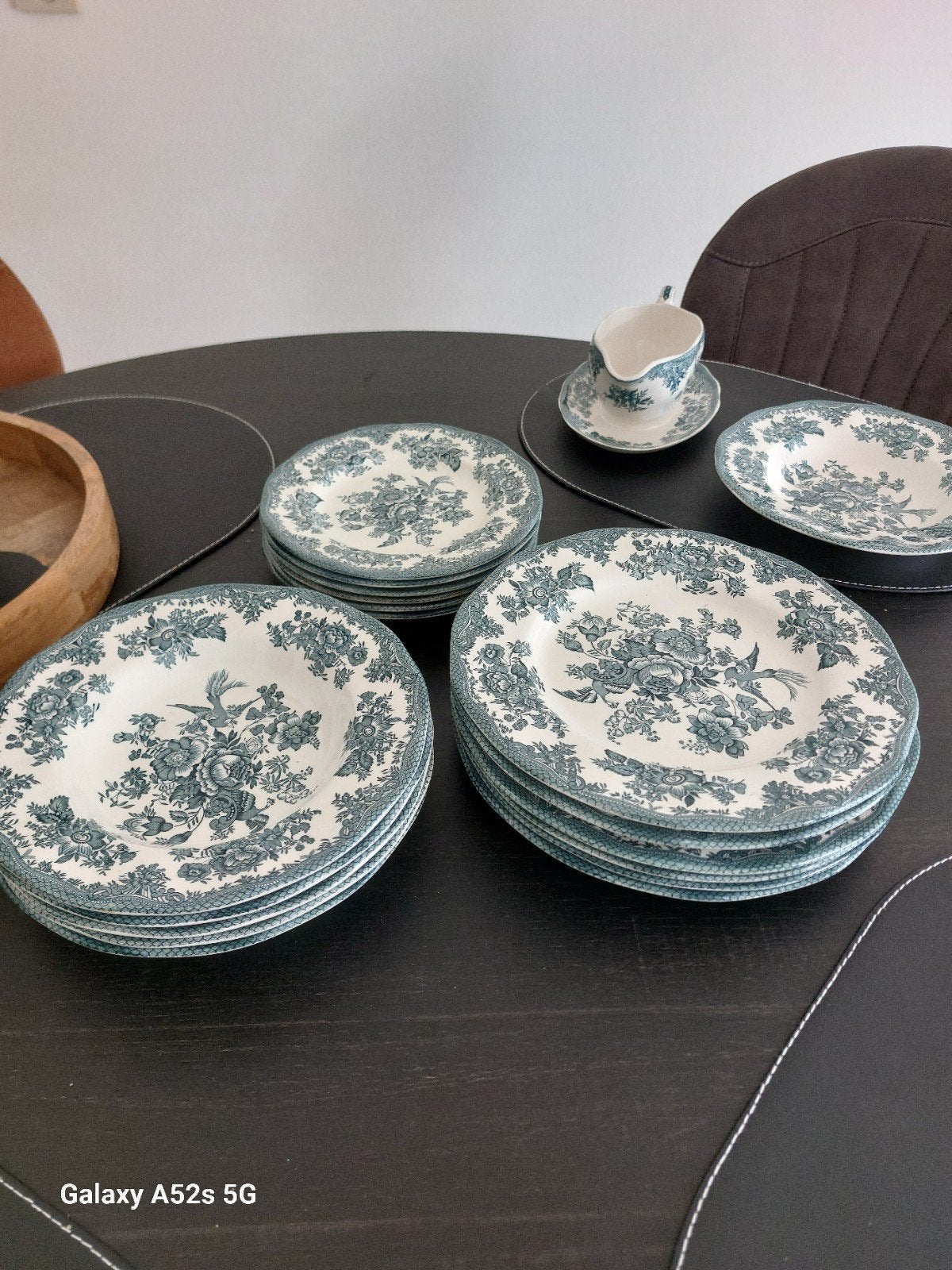 Enoch Wedgwood (Tunstall) Ltd. 'Asiatic Pheasants' servies, Antiek en Kunst, Ophalen
