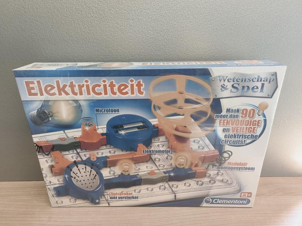 Clementoni Wetenschap & Spel: Elektriciteit (nieuw), Kinderen en Baby's, Speelgoed | Educatief en Creatief, Ophalen of Verzenden