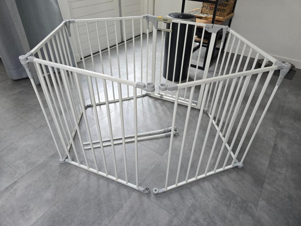 Hauck traphek grondbox afscheiding veiligheidshek playpen, Kinderen en Baby's, Boxen, Ophalen