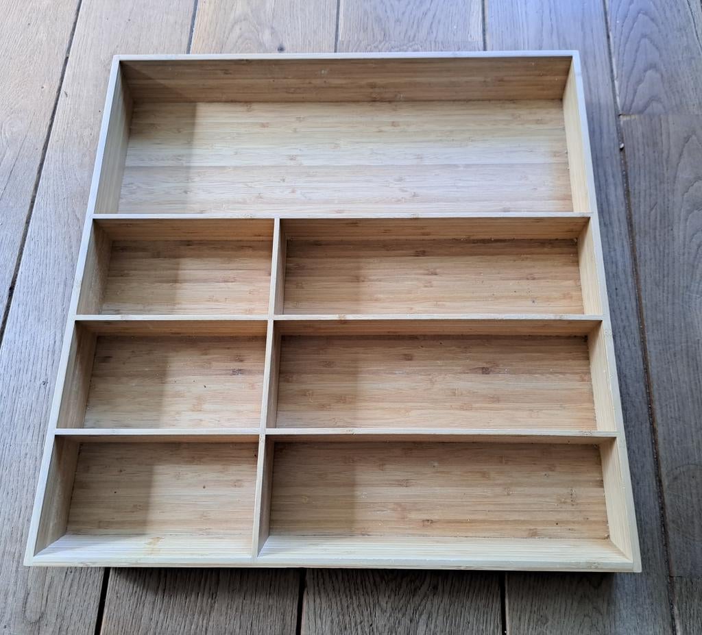 IKEA VARIERA Bestekbak Bamboe - Zo goed als nieuw, Overige typen, Hout, IKEA, Ophalen of Verzenden