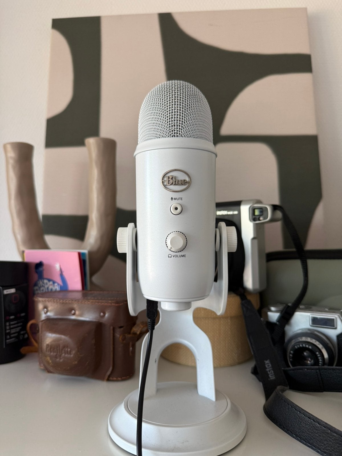 Blue Yeti podcast microfoon, Ophalen of Verzenden, Zo goed als nieuw, Studiomicrofoon