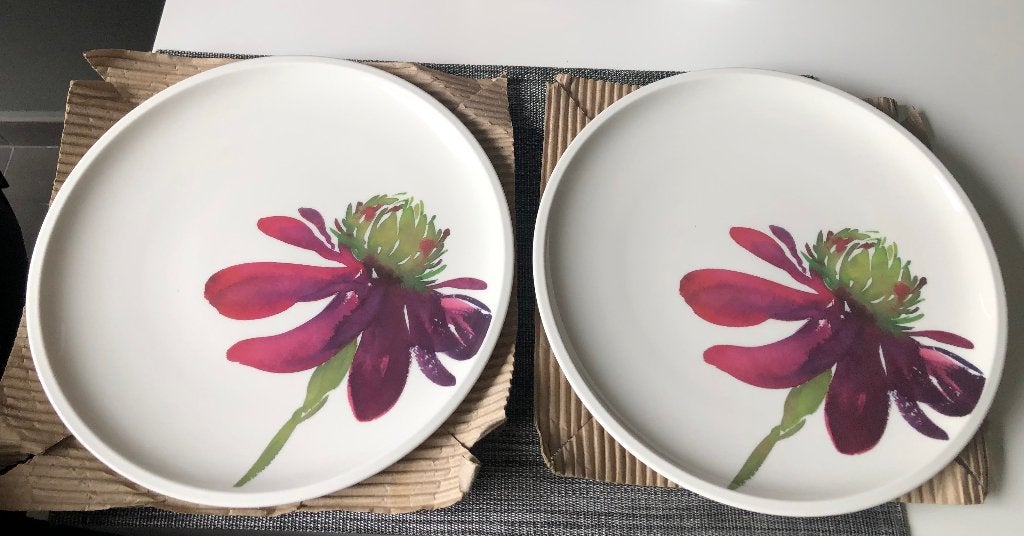Villeroy & Boch Artesano Flower Art dinerborden, Nieuw, Ophalen of Verzenden, Bord(en), Overige stijlen