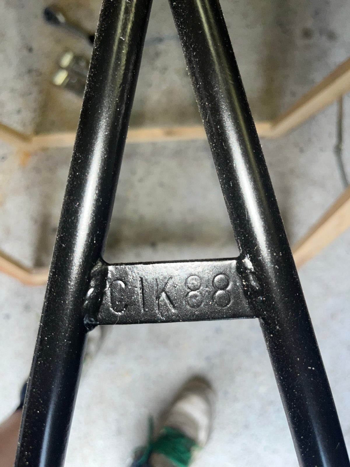 Kart chassis CIK88 - Zwart, Ophalen, Gebruikt, Onderdelen Kart