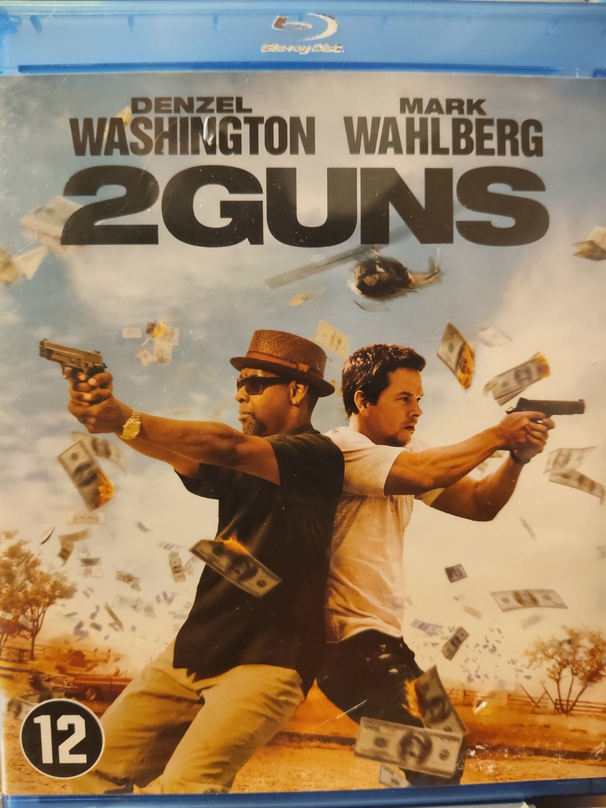 2 Guns Bluray NL ZGAN Denzel Washington Mark Wahlberg, Engels, Nederlands, Film, Actie