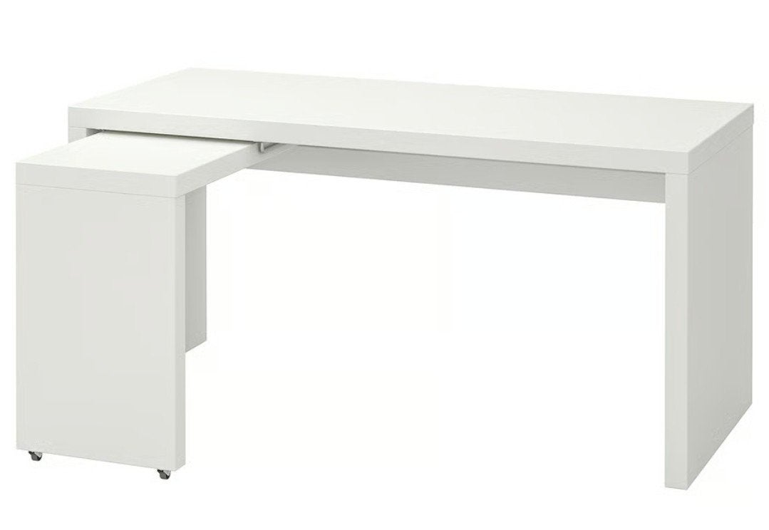 Malm burea uitschuifbaar, Ophalen