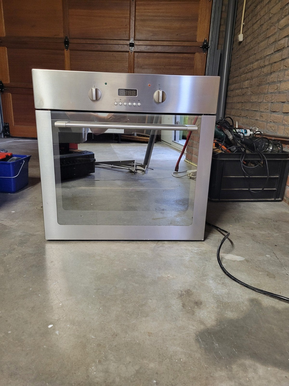Pelgrim Inbouwoven - RVS - Type 8000, Witgoed en Apparatuur, Ovens, Ophalen, Gebruikt, Oven, Pelgrim