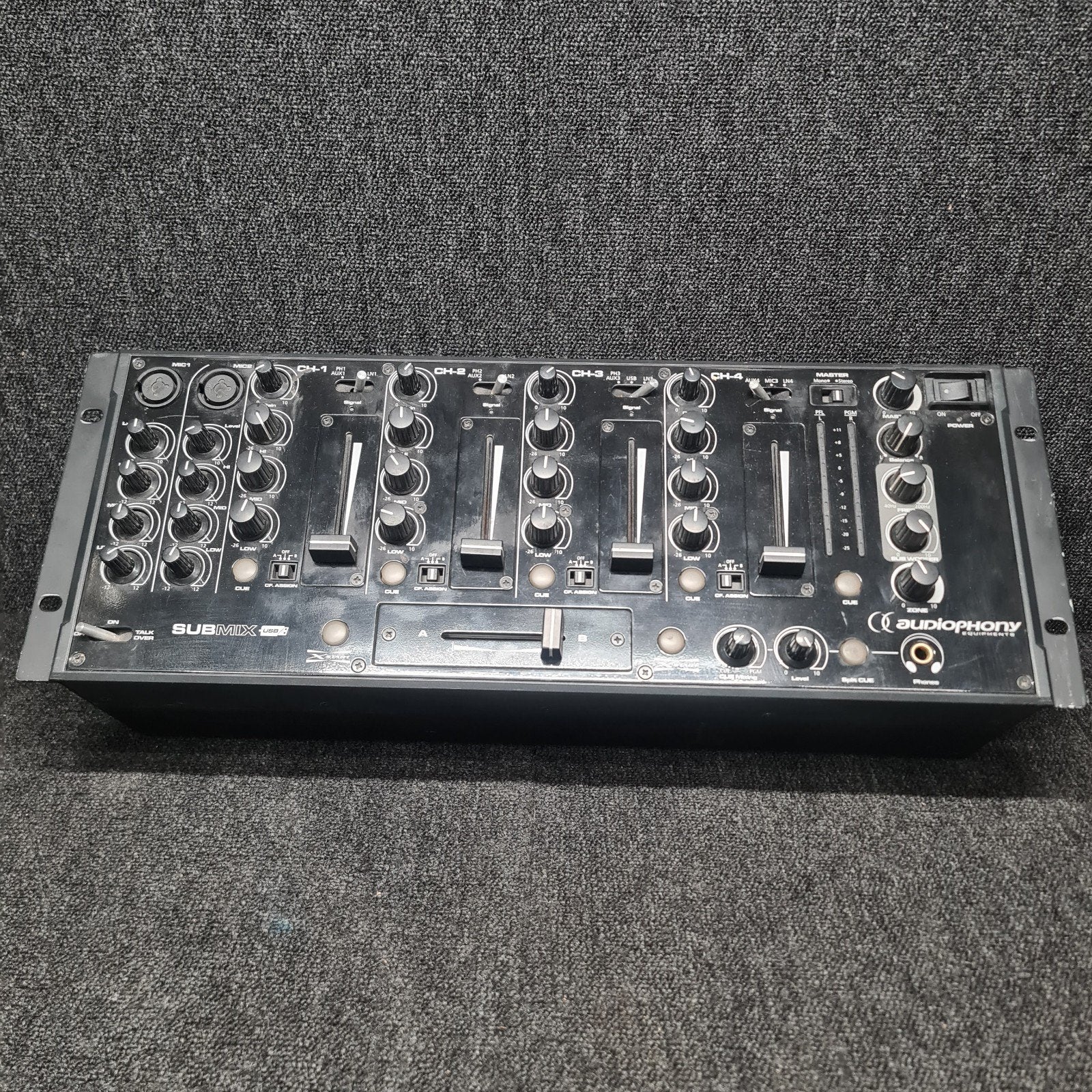 AUDIOPHONY SUBMIX usb Mixer / mengpaneel, Audio, Tv en Foto, Ophalen of Verzenden, Subwoofer, Overige merken