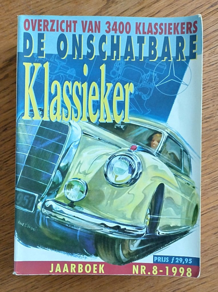 Jaarboek De Onschatbare Klassieker nr. 8 - 1998, Boeken, Auto's | Boeken, Gelezen, Algemeen, Jan Haakman, Ophalen of Verzenden