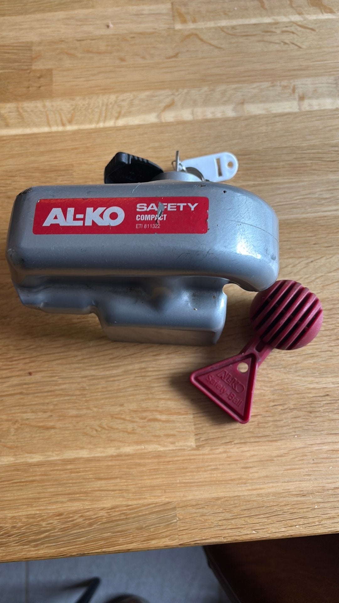 Alko Disselslot AKS 3004 /AKS 2004 + Safety ball, Caravans en Kamperen, Ophalen of Verzenden, Gebruikt