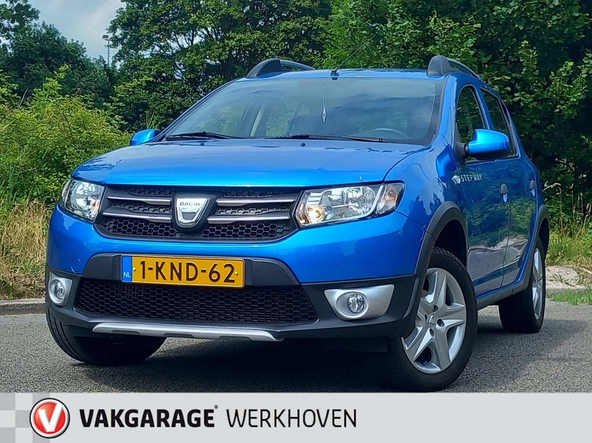 Dacia Sandero 0.9 TCe Stepway Lauréate | Orig. 34.000 km !, Auto's, Dacia, Voorwielaandrijving, Gebruikt, Blauw, Bedrijf