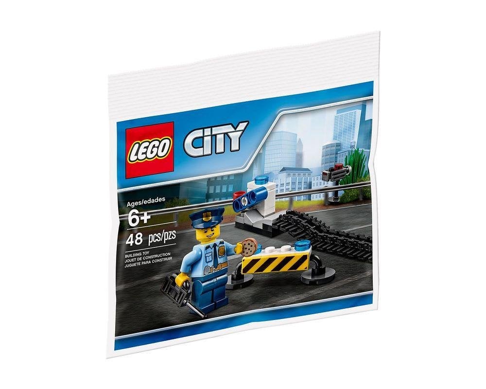 Lego 40175 Police Roadblock Mission, Ophalen of Verzenden, Gebruikt