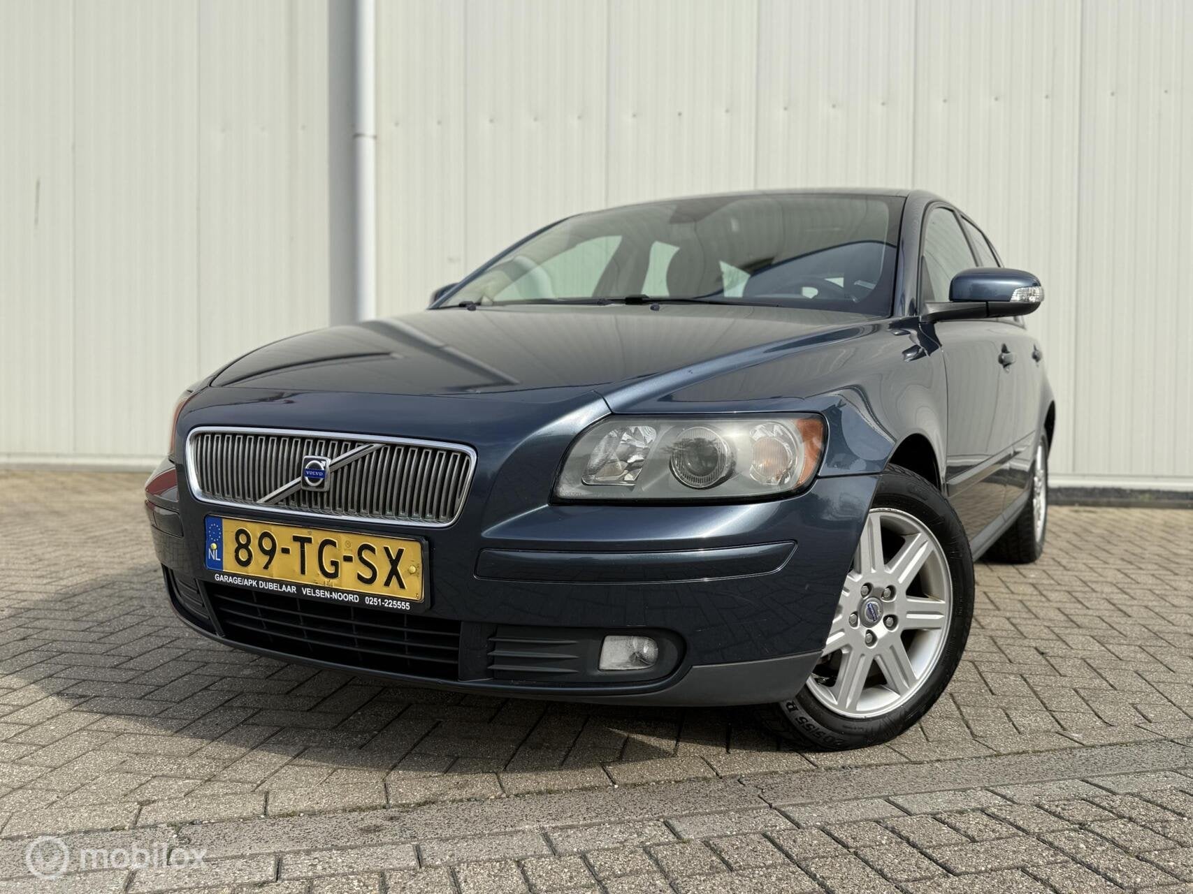 Volvo V50 2.0 Edition II Airco Onderhoud All Season Cruise, Auto's, Voorwielaandrijving, 4 cilinders, Blauw, Parkeersensor