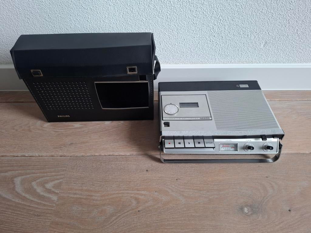 Philips Casette Recorder N2205, Ophalen of Verzenden