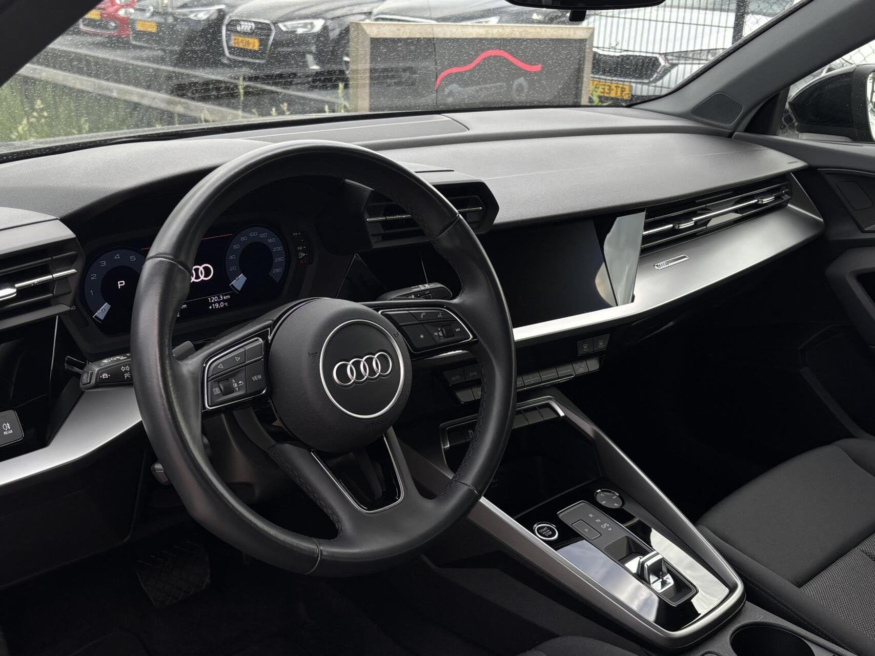 Audi A3 Sportback 30 TFSI Pro Line acc apple carplay, Auto's, Audi, Gebruikt, Zwart, Origineel Nederlands, Bedrijf