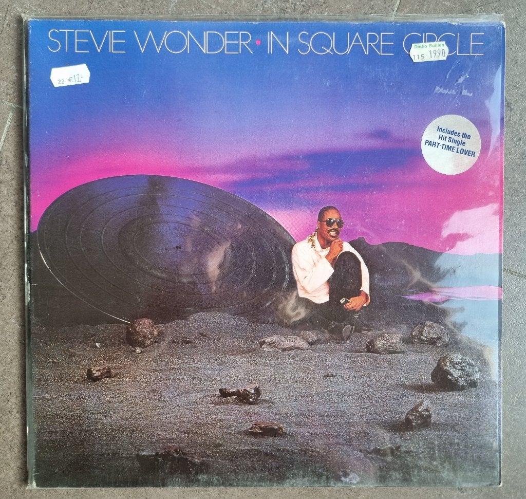 Stevie Wonder - In Square Circle LP, LP, Gebruikt, Pop, Ophalen of Verzenden