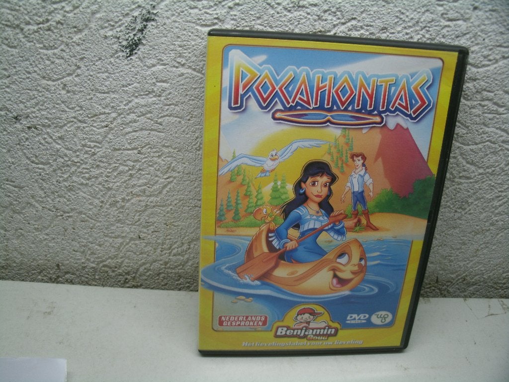dvd 223k pocahontas bejamin, Alle leeftijden, Ophalen of Verzenden, Zo goed als nieuw
