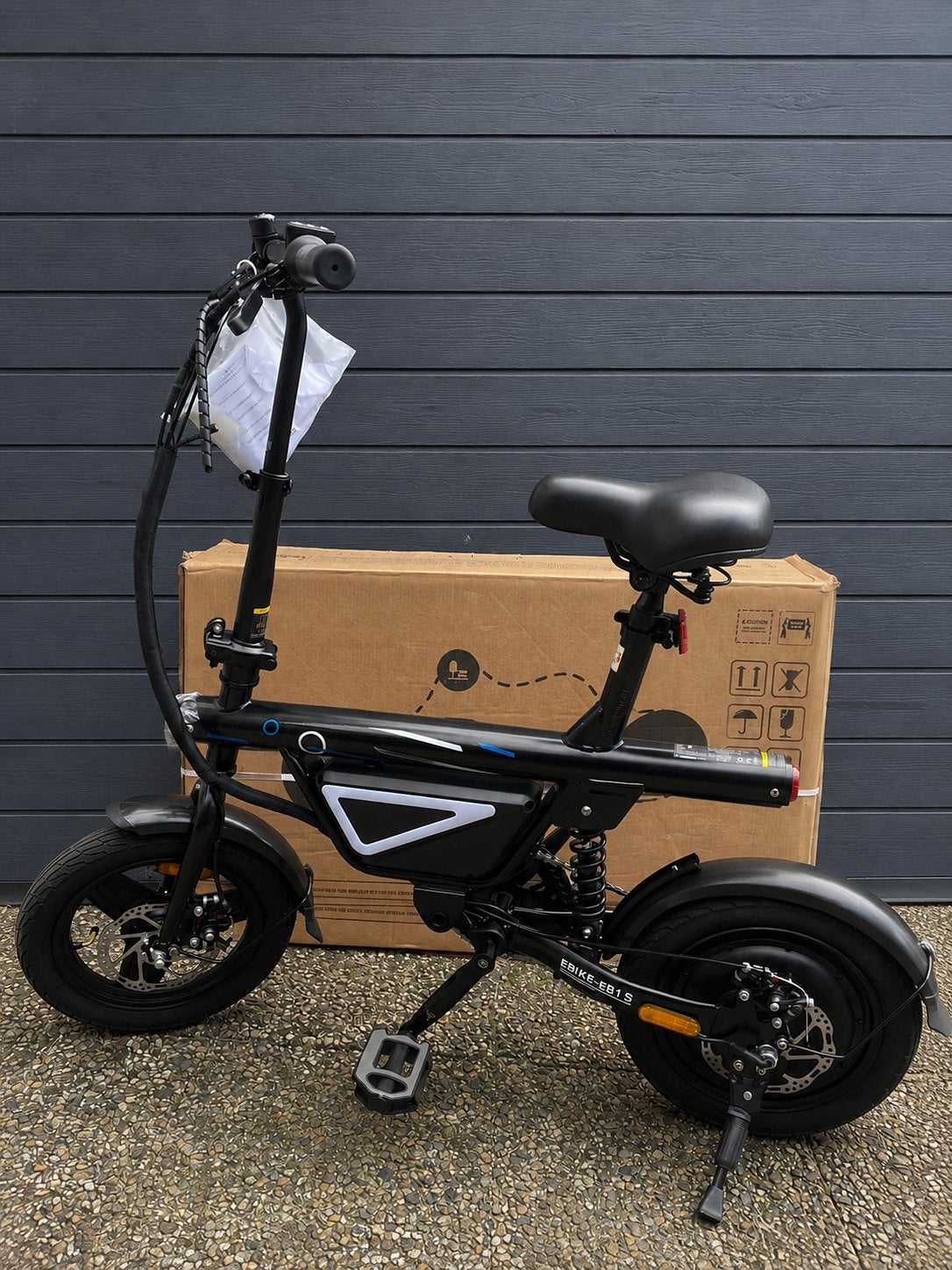 Elektrische vouwfiets – nieuw uit doos met app, Fietsen en Brommers, Ophalen of Verzenden, Nieuw, Overige typen