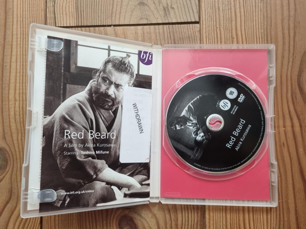 Red Beard (Akahige) - Akira Kurosawa DVD, Ophalen of Verzenden, Gebruikt