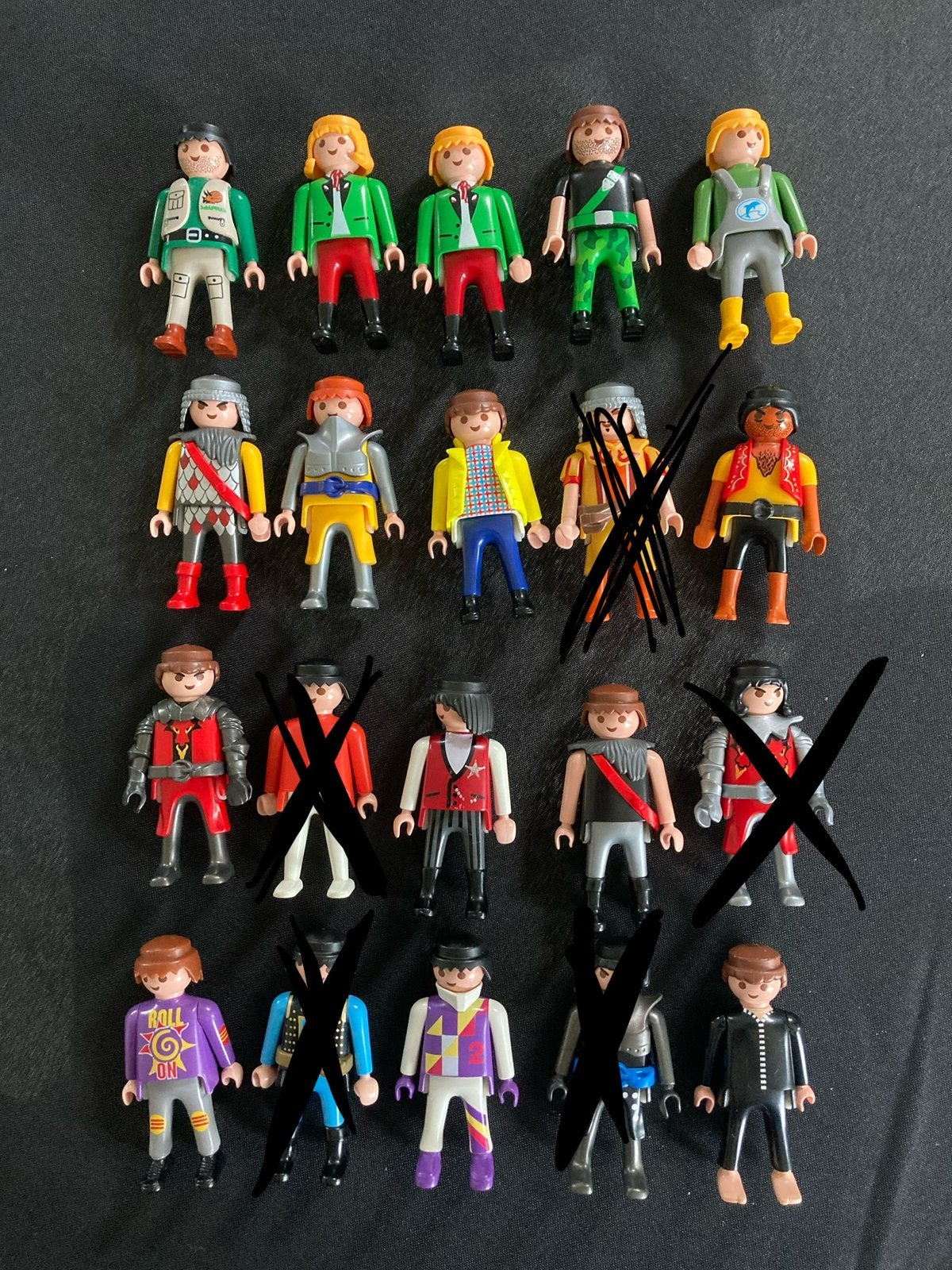 Playmobil mannen poppen 19, Ophalen of Verzenden, Zo goed als nieuw