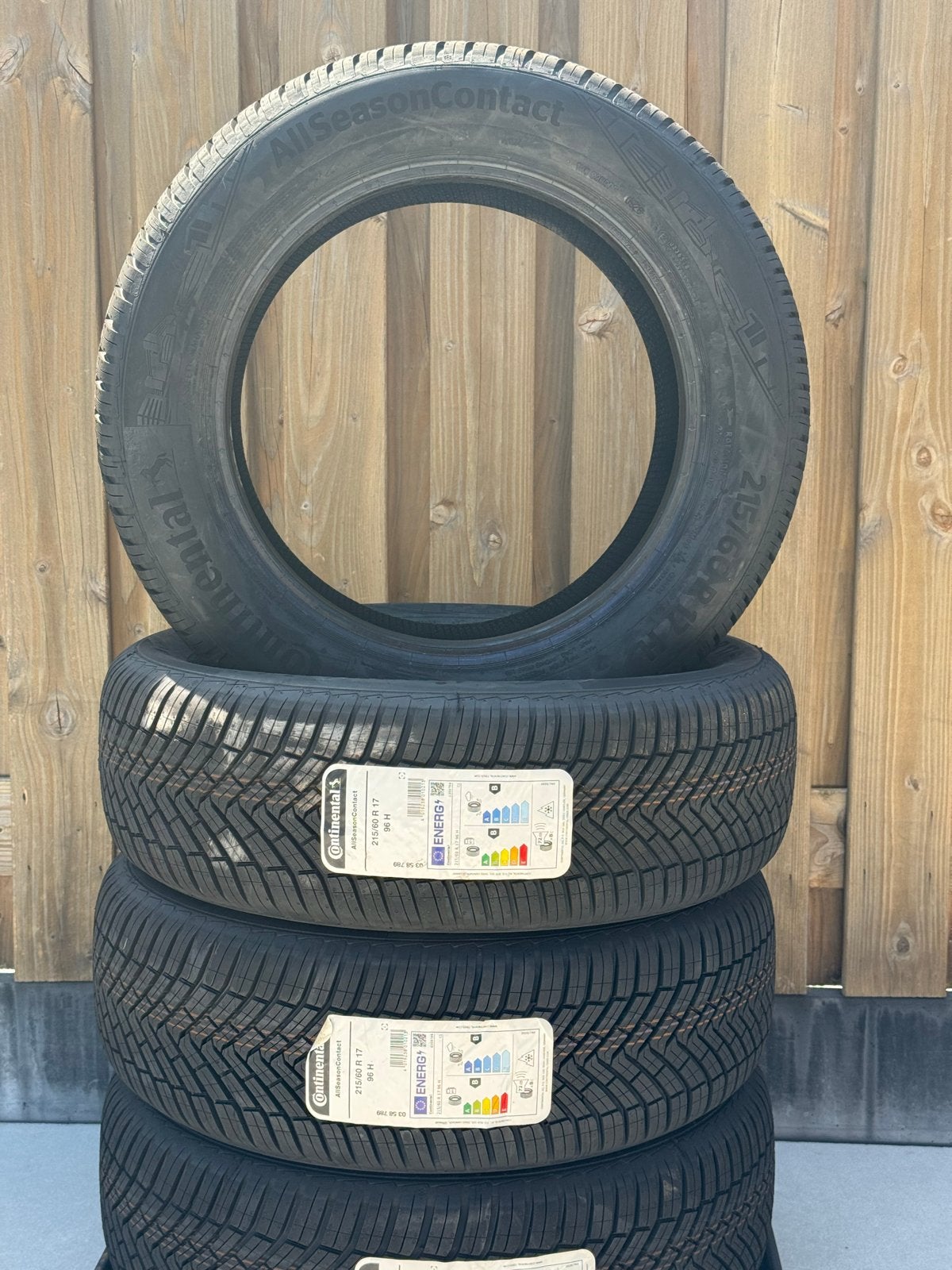 NIEUW! 215/60 R17 96H CONTINENTAL ALLSEASONCONTACT, Ophalen, 215 mm, Nieuw, 17 inch