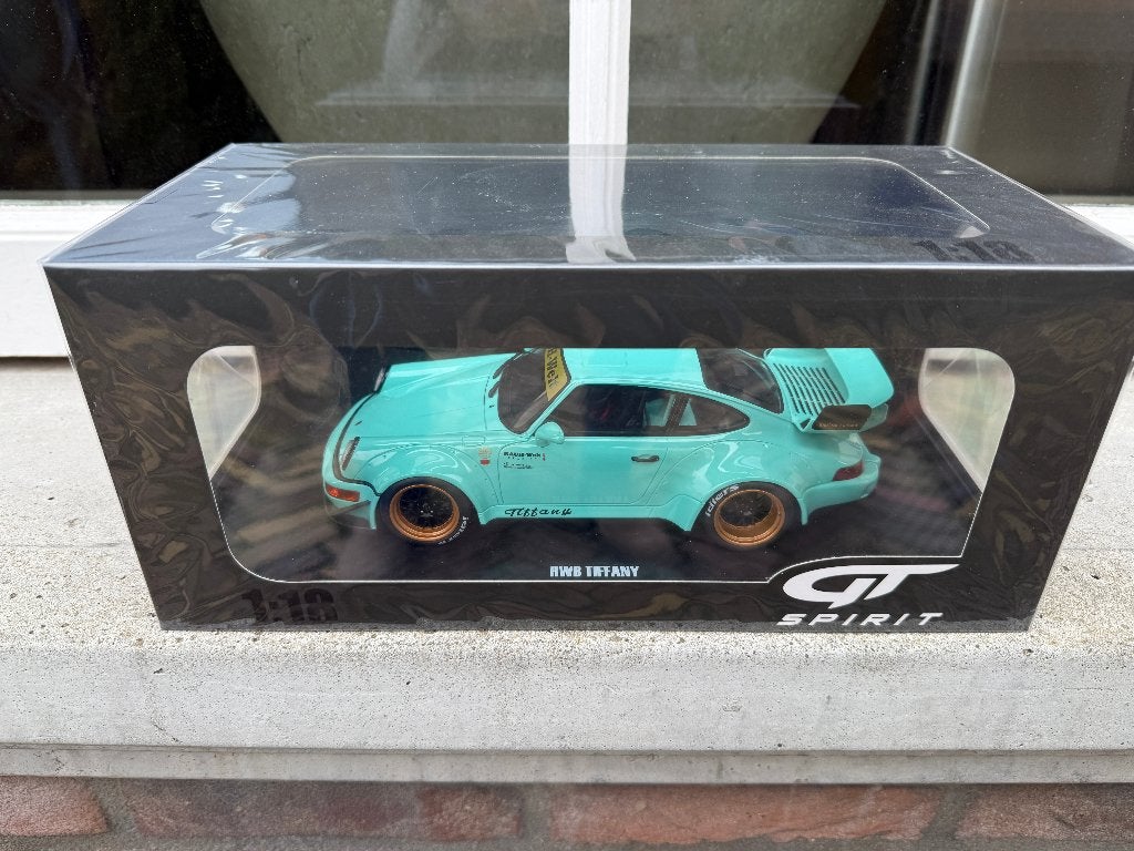 1:18 Porsche 911 964 RWB Tiffany 2015 GT Spirit GT875, Overige merken, Info@gts-models.com, 2, rue de l'écusson, Zone commerciale Oxygène Sud, Josselin, 56120, FR