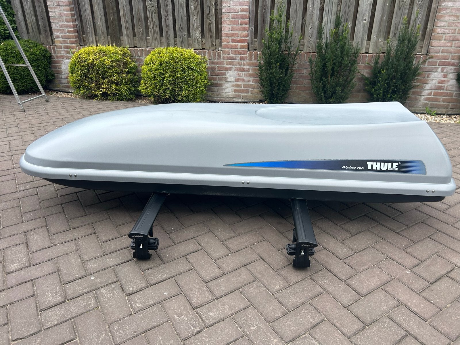 Thule Alpine 700 Dakkoffer - Ruime en Betrouwbare Bagagebox, Auto diversen, Dakkoffers, Ophalen, Gebruikt