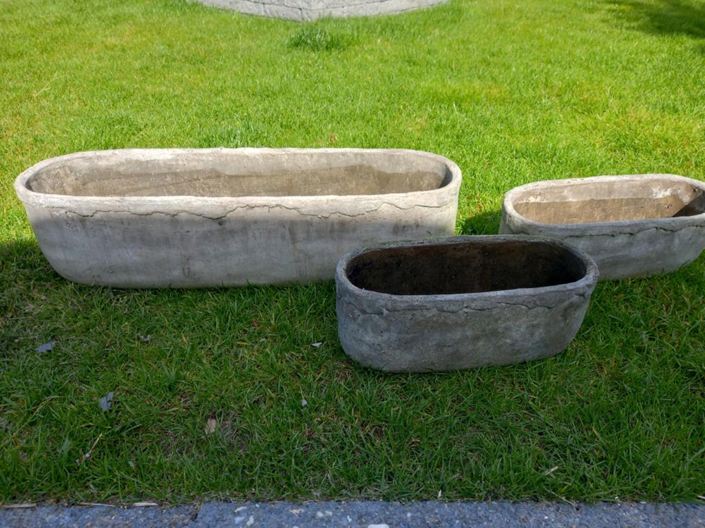 Plantenbakken, Ophalen, Rond
