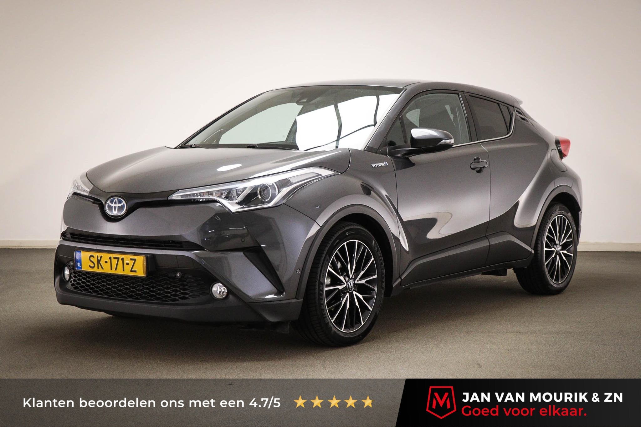 Toyota C-HR 1.8 Hybrid Executive | HALF LEDER | STOELVERWARM, Auto's, Toyota, Bedrijf, Te koop, C-HR, ABS, Achteruitrijcamera