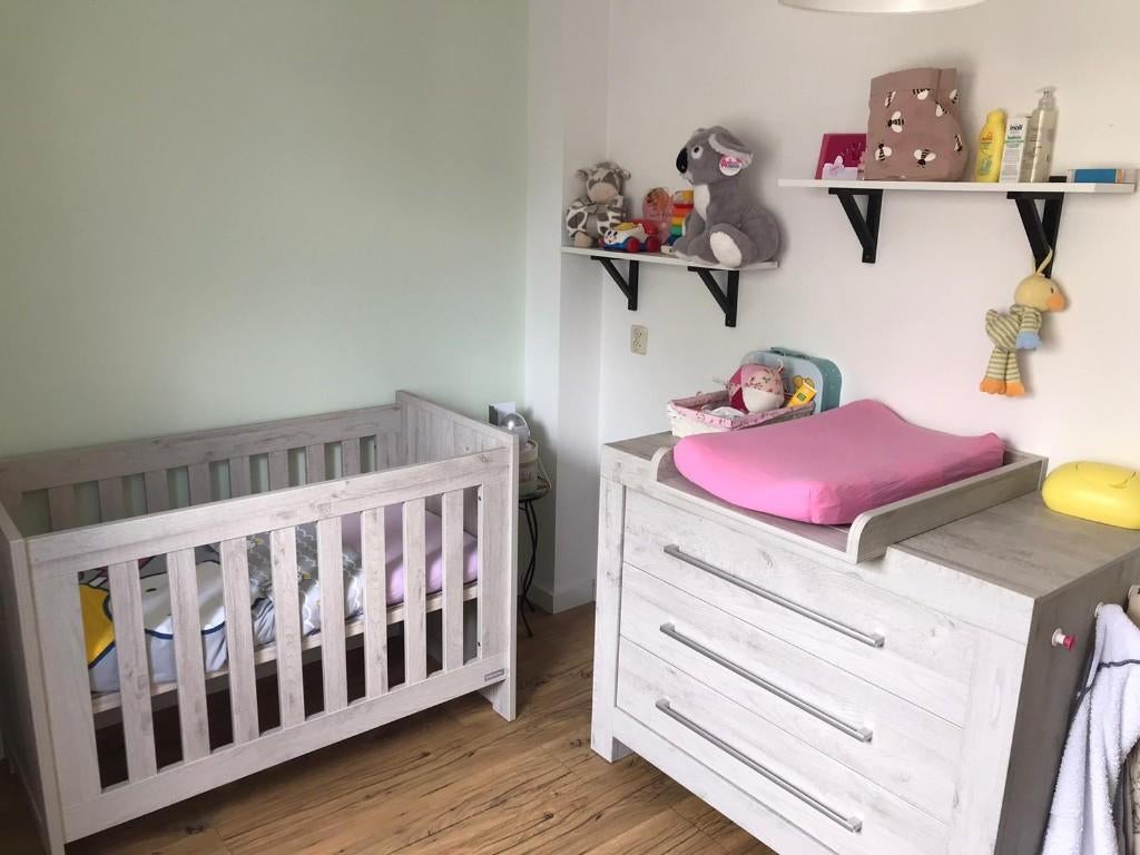 babykamer Housten, Kinderen en Baby's, Kinderkamer | Complete kinderkamers, Ophalen of Verzenden, Zo goed als nieuw, Jongetje of Meisje