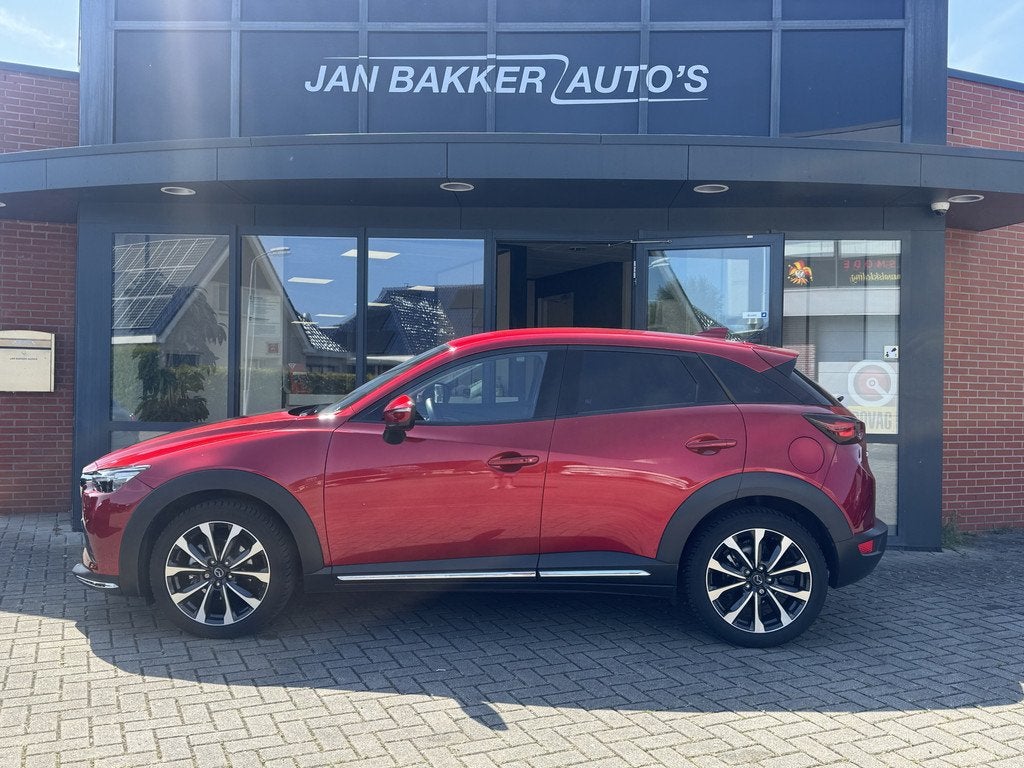 Mazda CX-3 2.0 SkyActiv-G 120 GT-M ✅ Automaat ✅ Head-up, Auto's, Gebruikt, 4 cilinders, Leder en Stof, 122 pk