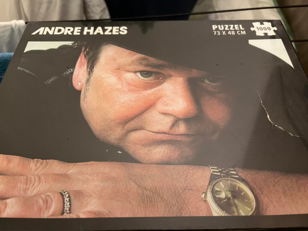 Puzzel andre hazes, Ophalen of Verzenden, Meer dan 50 stukjes, Zo goed als nieuw, 6 jaar of ouder
