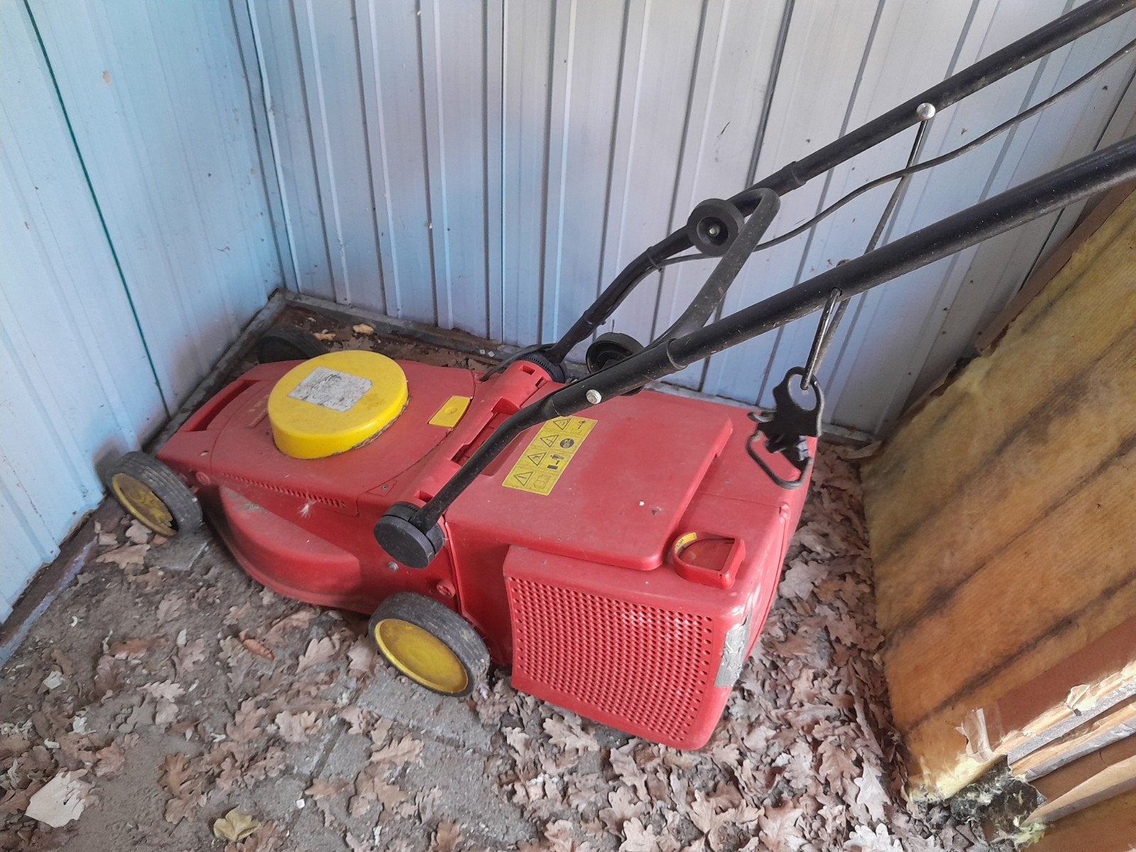 grasmachine, Ophalen, Gebruikt
