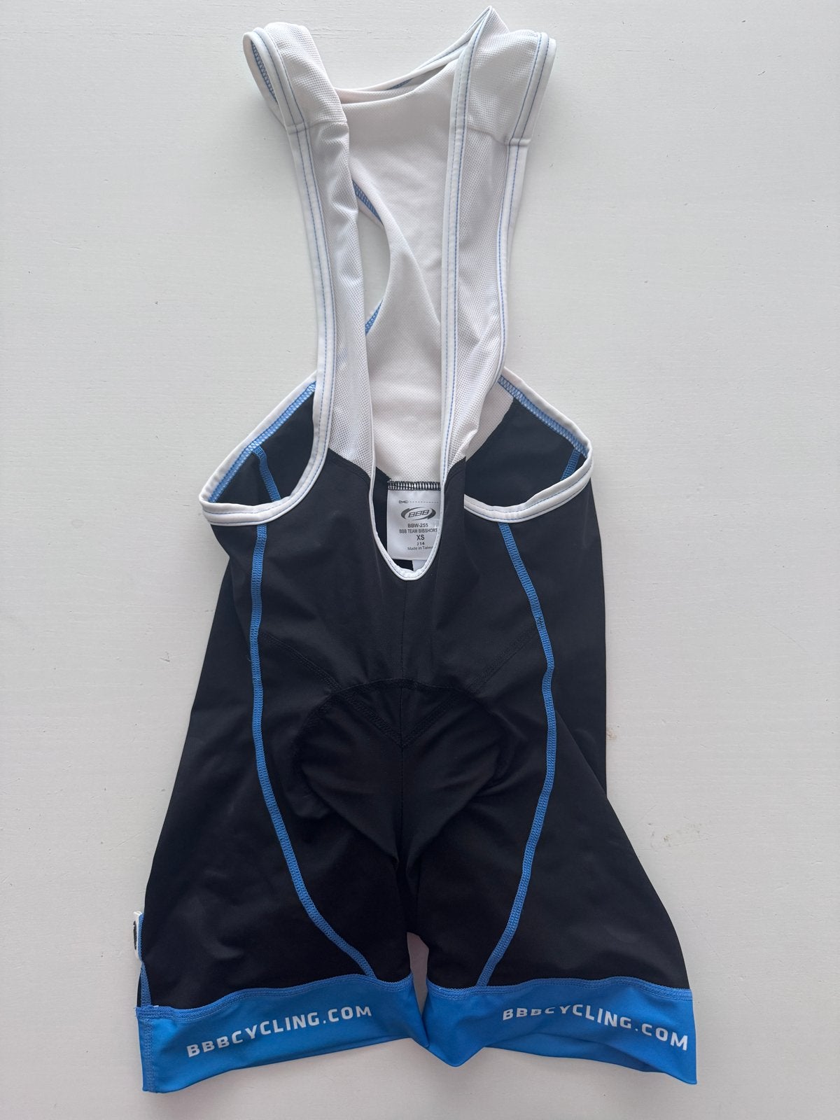 BBB Team Bibshort fietsbroek - XS (valt als 164/176), XS, Kinderen, Zo goed als nieuw, Onderkleding