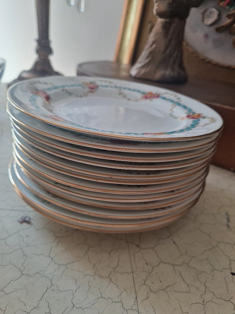 Antiek servies W.A.A. & Co 37-delig in perfecte staat, Ophalen of Verzenden