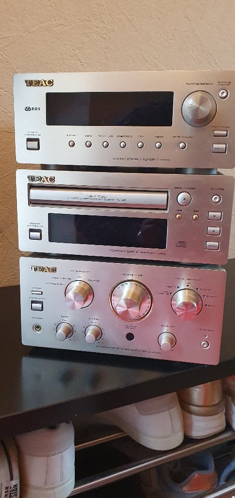 TEAC A-H300 installatie set met CD&Radio, Ophalen, Cassettedeck, Overige merken, Losse componenten