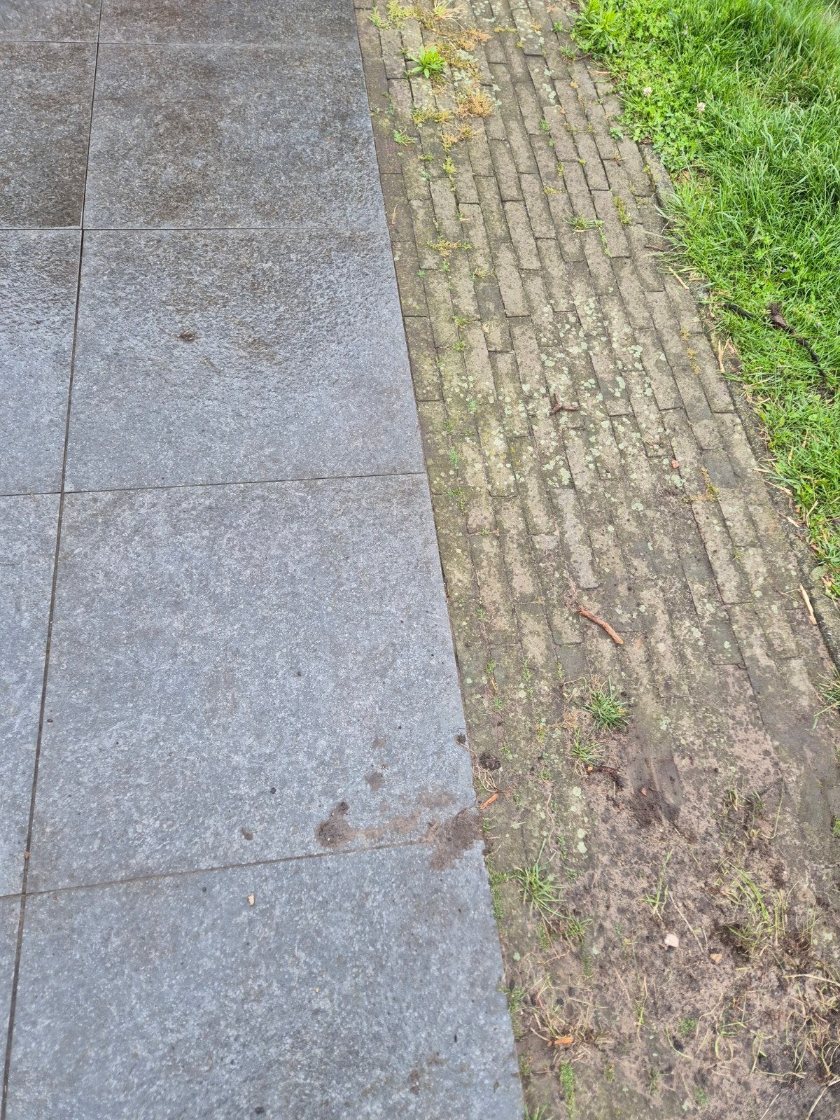 Mooie gladde terrastegels 60x60 cm, Tuin en Terras, Tegels en Klinkers, Ophalen