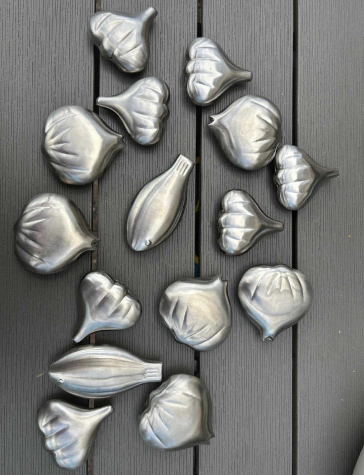 15 metalen zeepjes keuken, Overige typen, Nieuw, Ophalen of Verzenden, Esschert Design