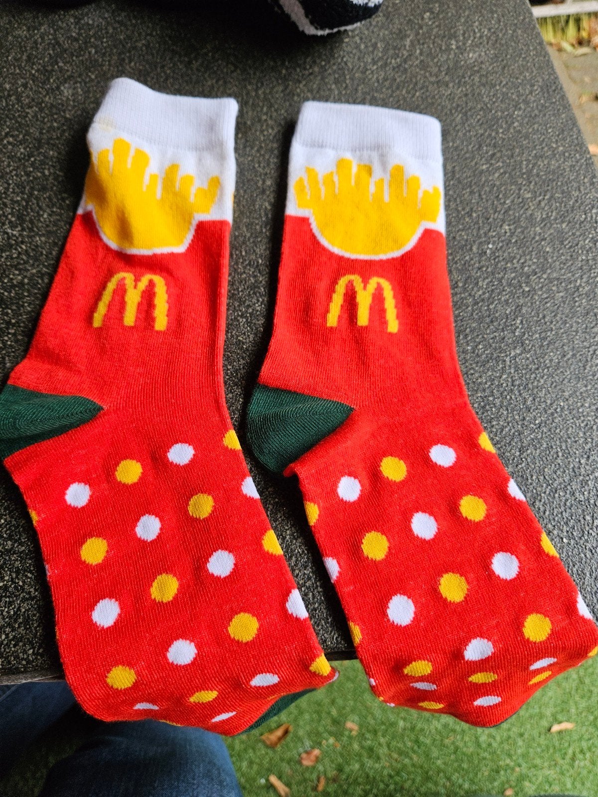 McDonald's Frietjes Sokken - Nieuw, Sokken en Kniesokken, McDonald's, Nieuw, Overige maten