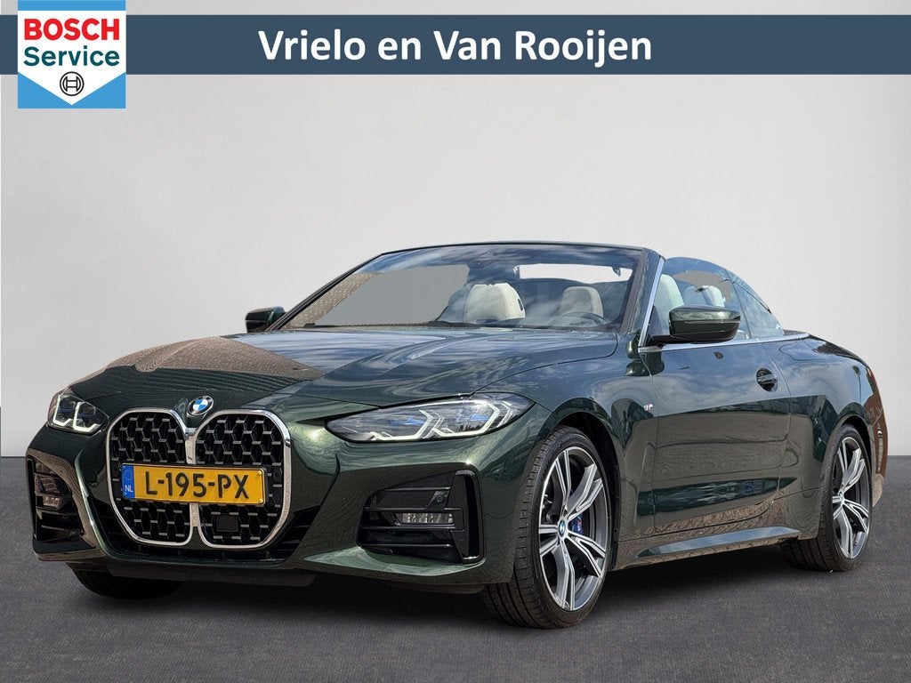 BMW 4-serie Cabrio 420i High Executive | M Sport | HK| NL Au, Auto's, BMW, Automaat, 1998 cc, Achterwielaandrijving, Gebruikt