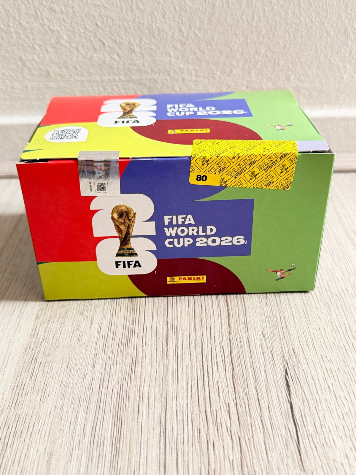 Panini WK 2026 Stickers, 100 stickers voor €135 (Geseald), Ophalen of Verzenden, Nieuw, Meerdere stickers