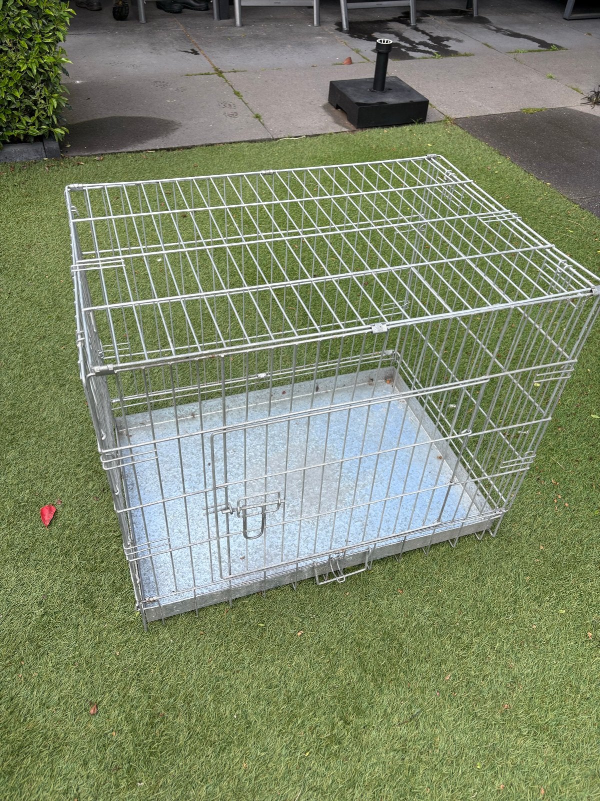 Bench gegalvaniseerd 75x62x52 cm, Ophalen