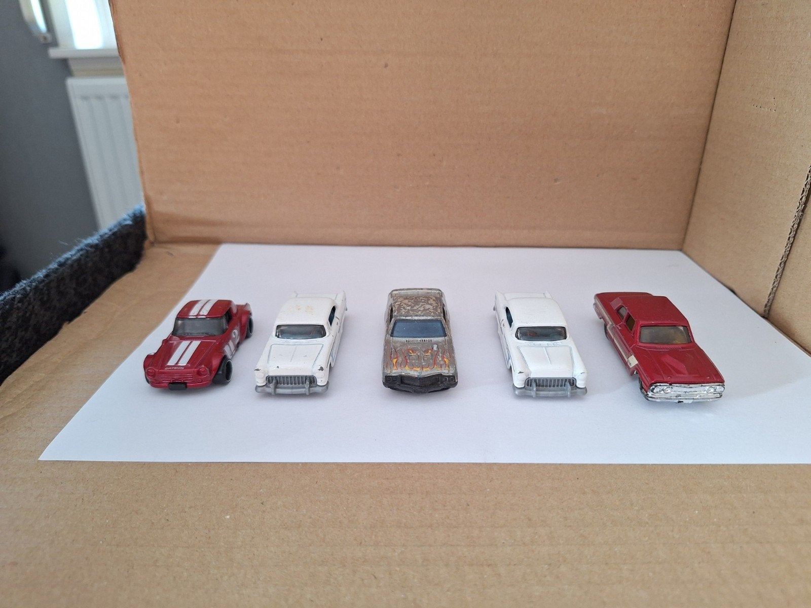 HotWheels 5 stuks, Ophalen of Verzenden, Gebruikt